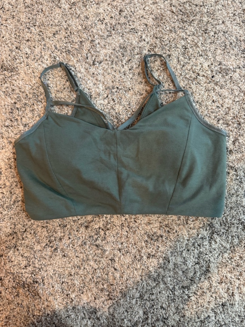 Victoria's Secret Size M Olive Green Bralette
